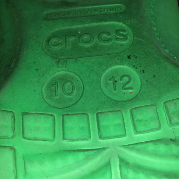 Crocs Classic Clog Green M10 W12 Unisex - Picture 4 of 7